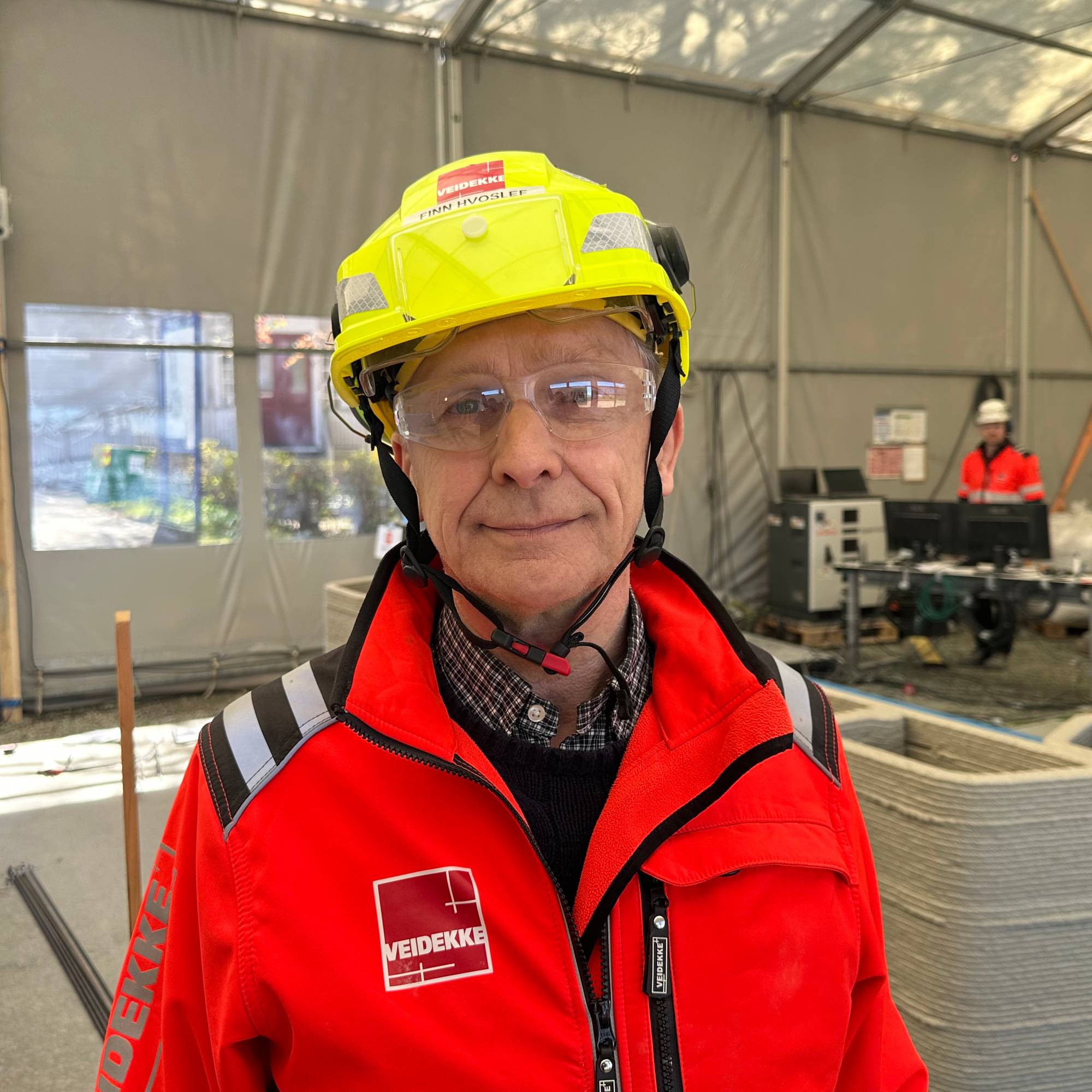 Finn Hvoslef er prosjektleder i Veidekke