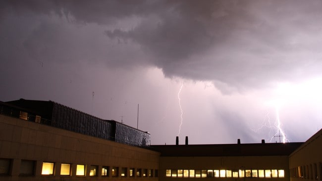 Kraftig lyn- og tordenvær over hovedstaden 29. juli