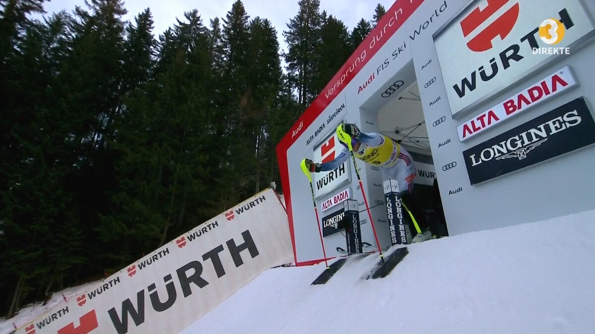 Kastet stavene til skogs sist – McGrath til topps i Alta Badia