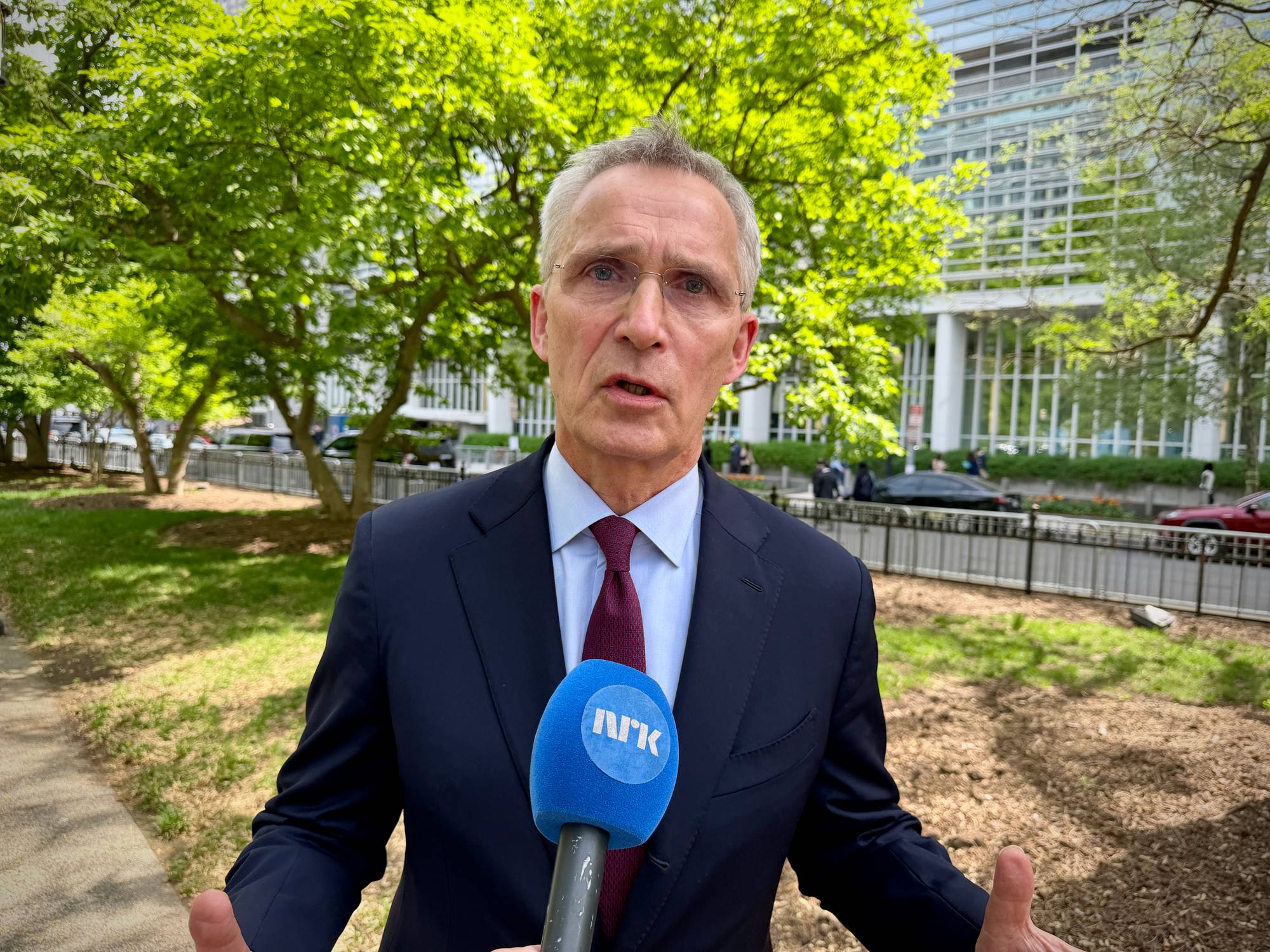 Finansminister Jens Stoltenberg deltar på vårmøtet til Det internasjonale pengefondet (IMF) og Verdensbanken i Washington, D.C. 