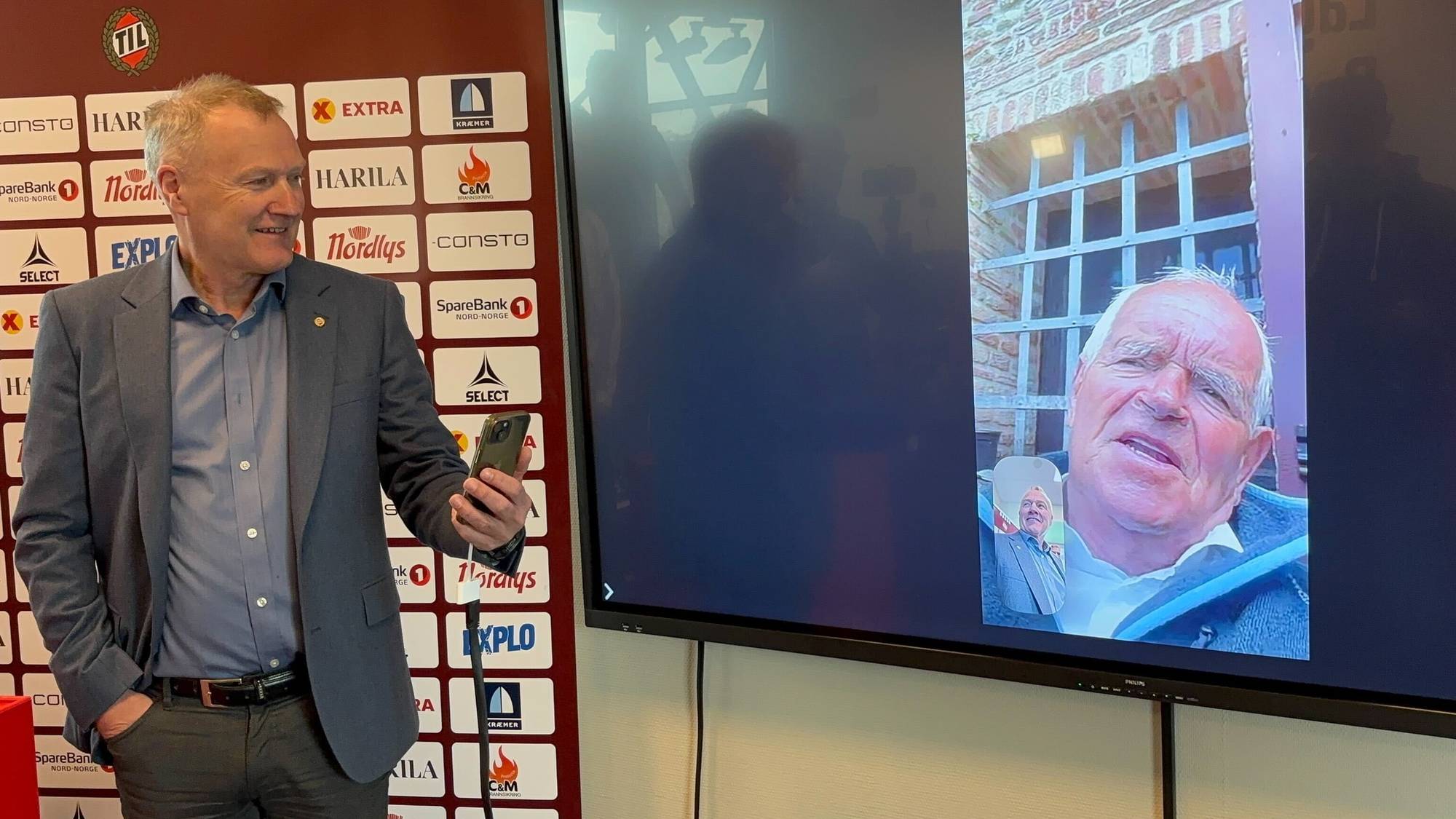 Trond Mohn og Stig Bjørklund