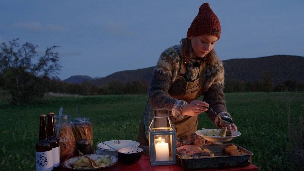 Lo chef Astrid Regin Näslander ordina verdure norvegesi da Bama, ma riceve cibo straniero – NRK Nordland