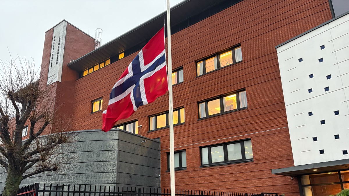 Politiet aksjonerer i et boligområde på Klepp