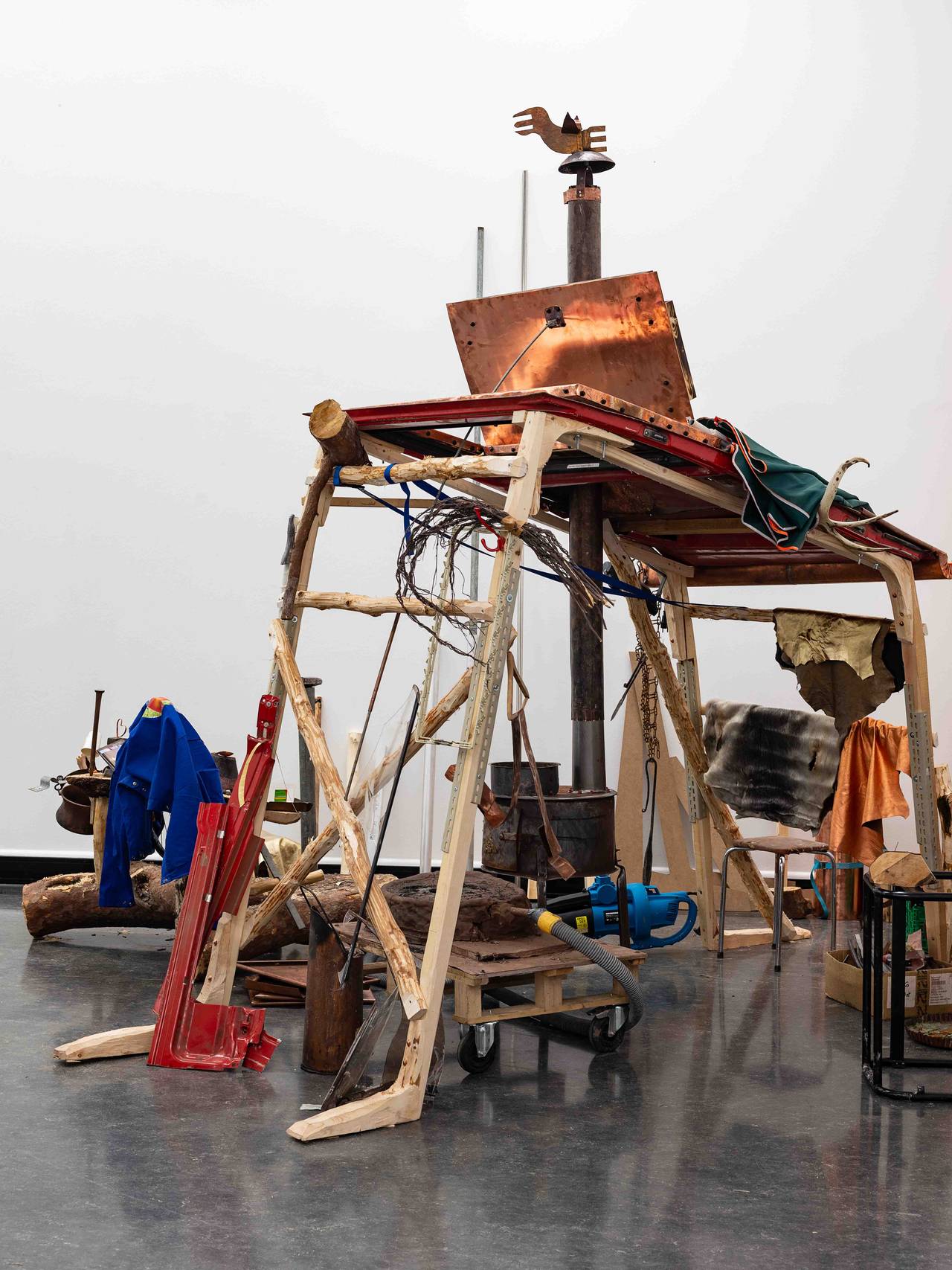 Fra Joar Nangos Festspillutstilling i Bergen Kunsthall.