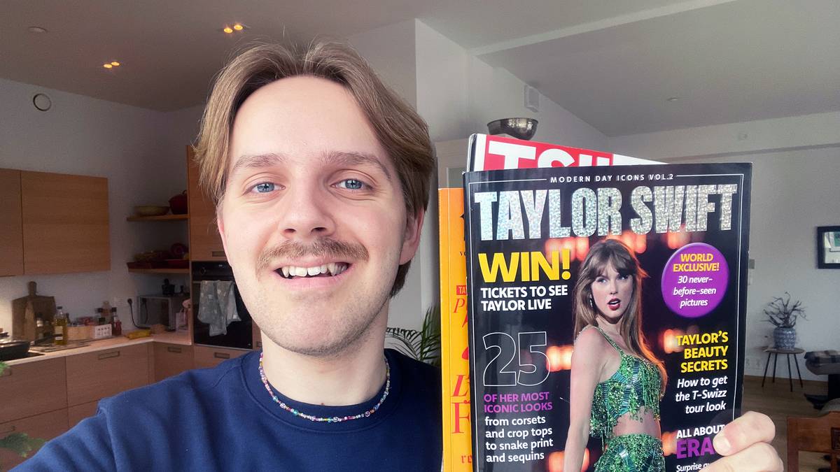 Norske «Swifties»: Andreas skal sjå idolet sitt i fire ulike land