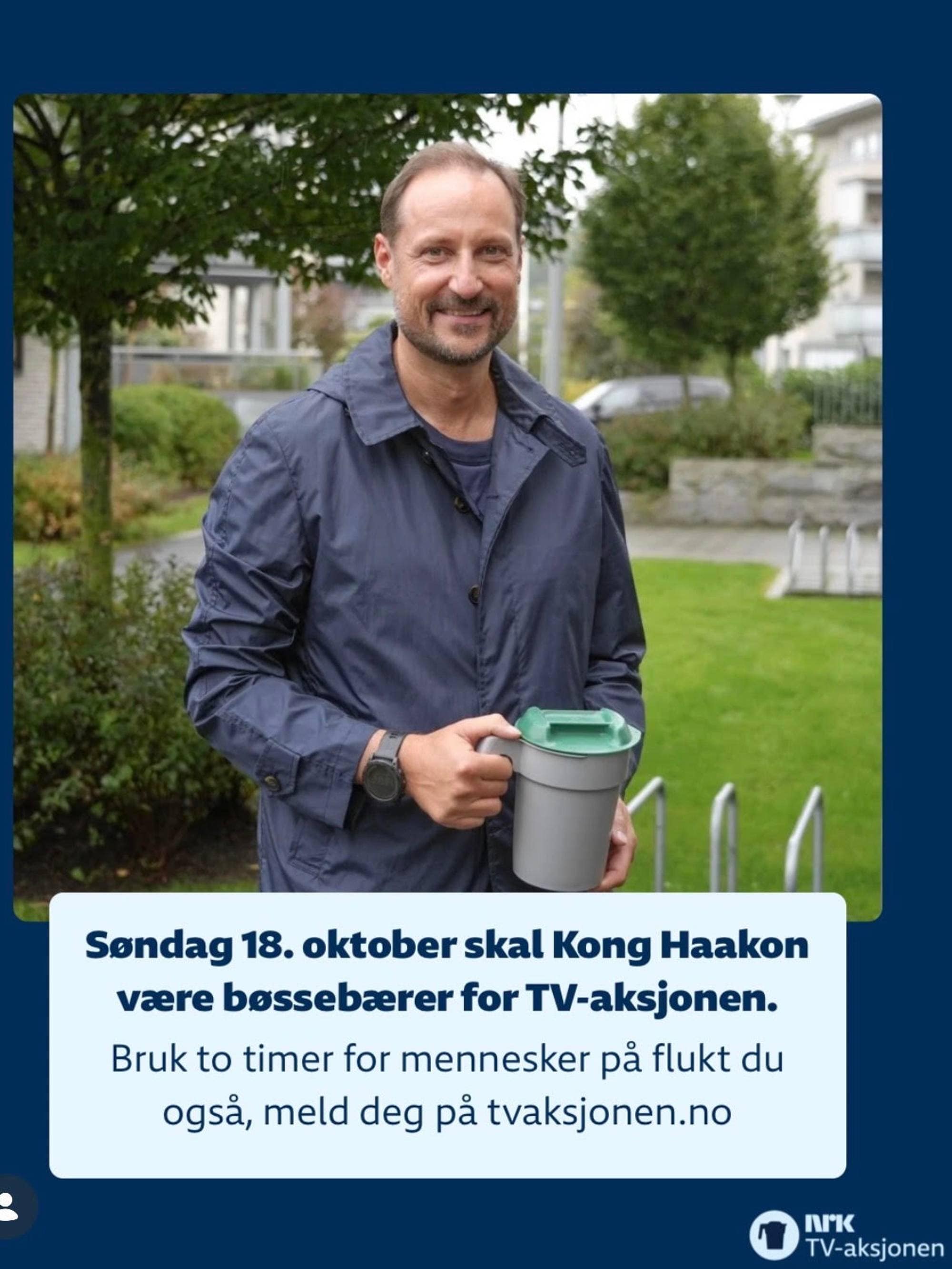 Kongen blir bøsseberar
