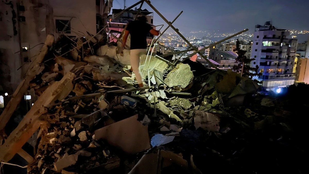 Stor eksplosjon i Beirut