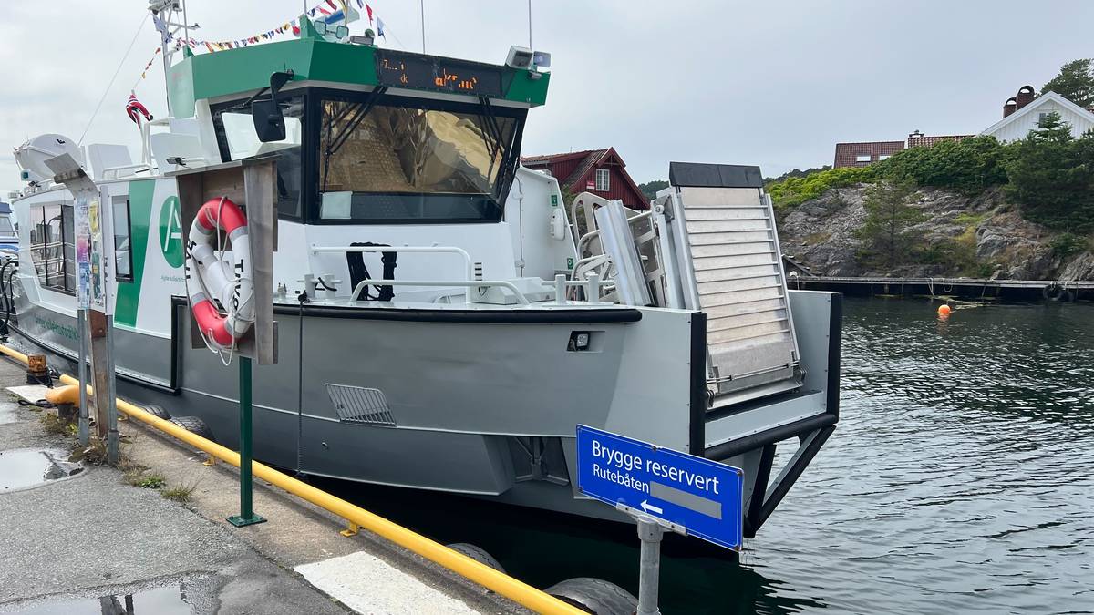El-båt på verksted etter 5 ukers drift