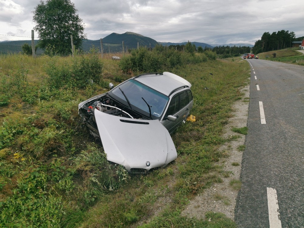 Mann omkom i trafikkulykke i Folldal
