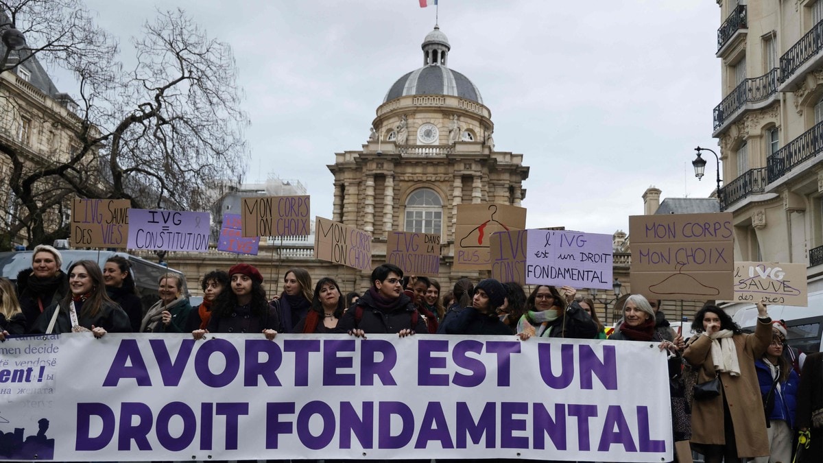Frankrike har grunnlovsfestet retten til abort