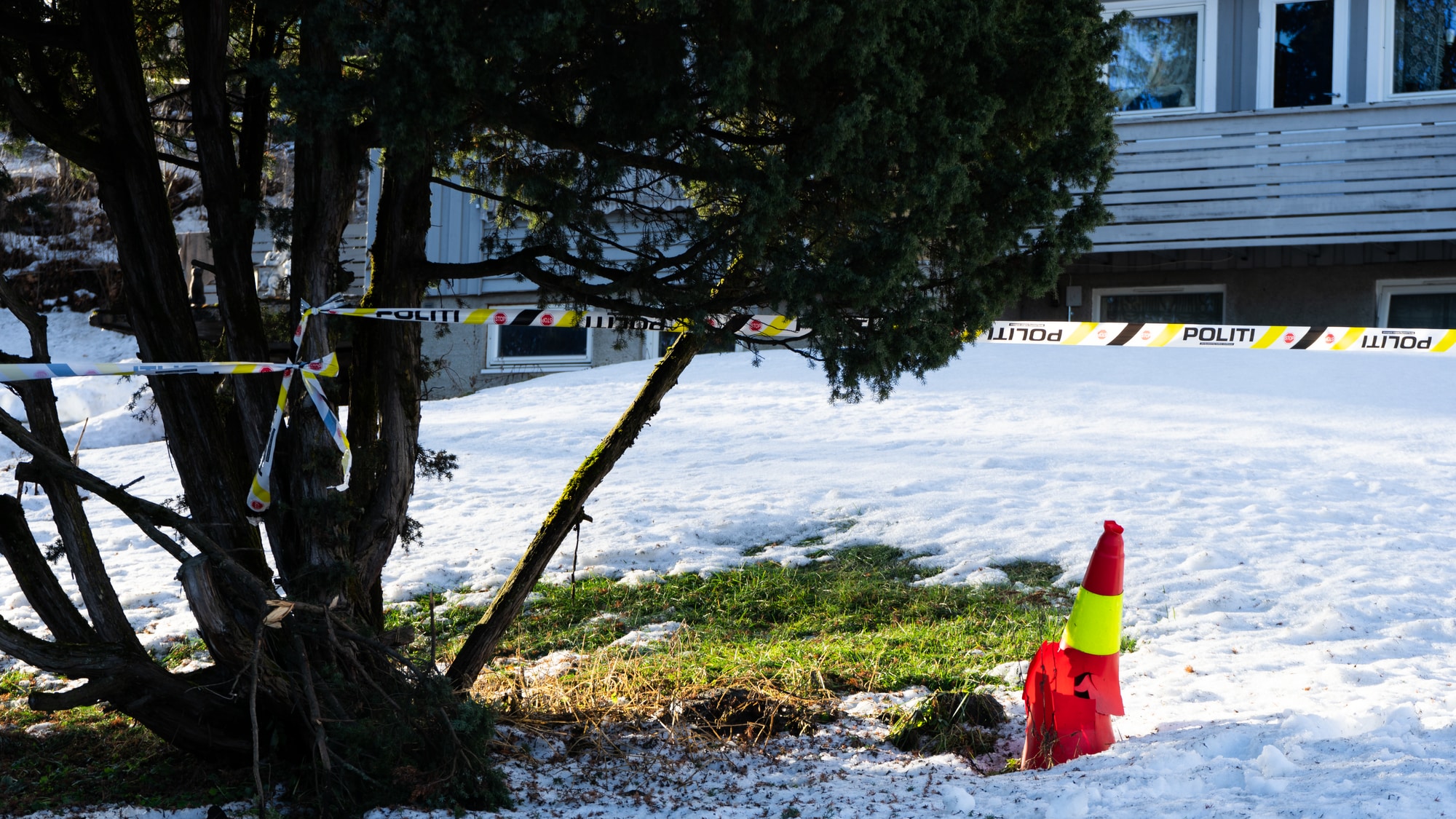 Drap i Hamar - her jobbet politiet