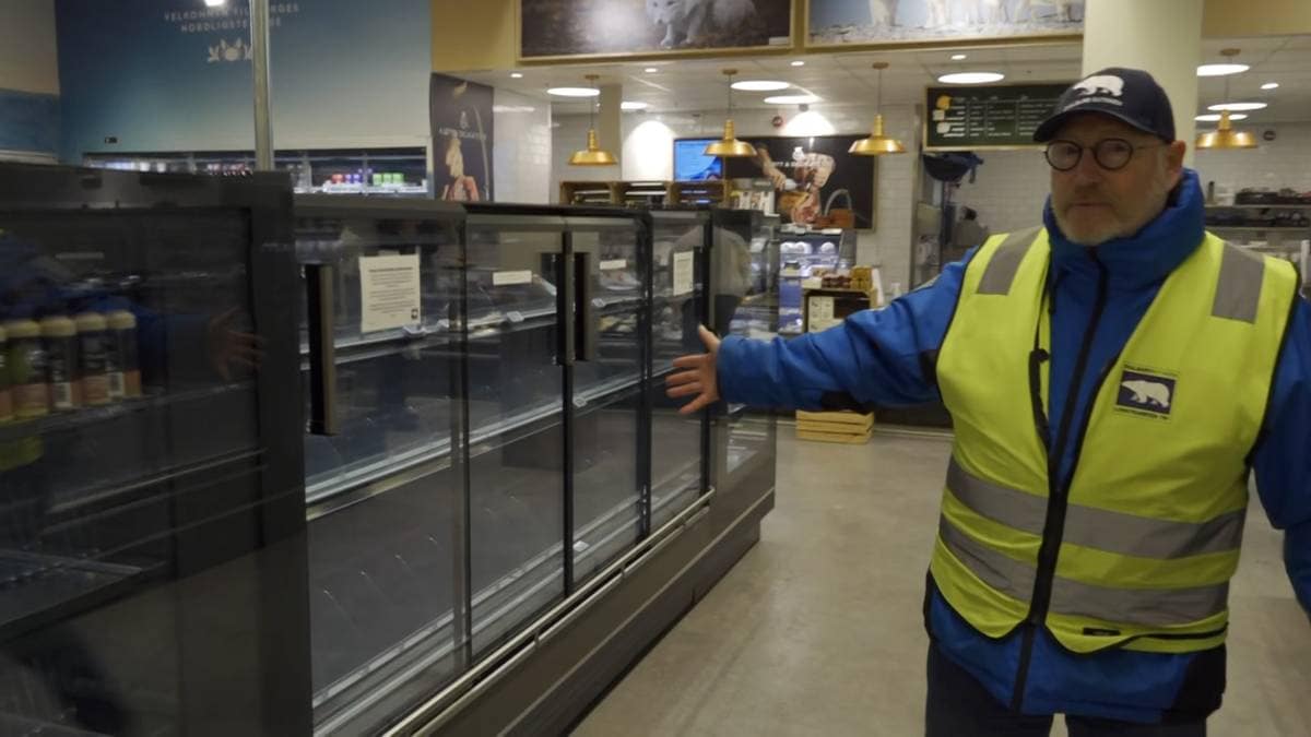 Næringsministeren kaller inn til hastemøte: Tomme ferskvarehyller på Svalbard