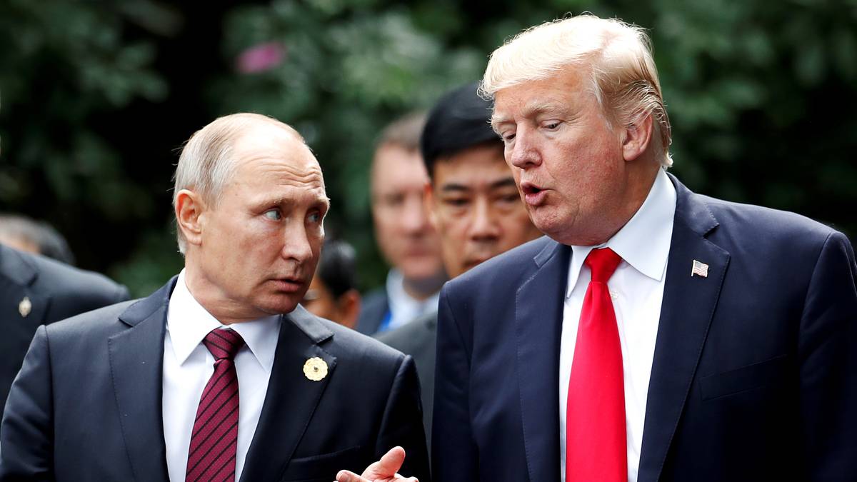 Telefonsamtale mellom Putin og Trump er avslutta