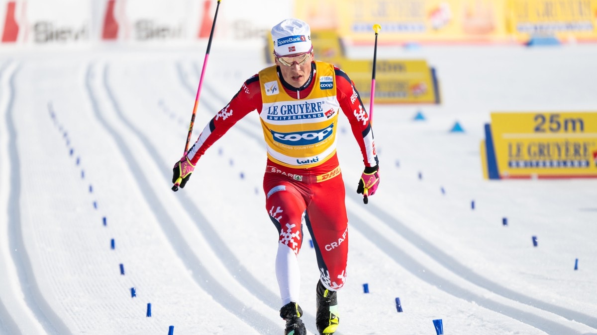 Kl&aelig;bo lekte seg til sprintseier i Mosj&oslash;en