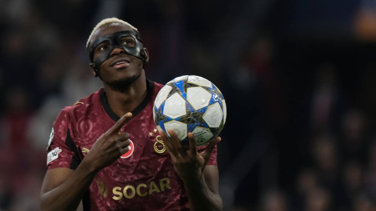 Osimhen senket Ajax med hat trick – toppscorer i Mesterligaen