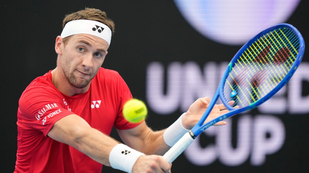 Casper Ruud rett ut i årets første ATP-kamp