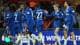 AP Chelsea players celebrate after a goal during the fifth round FA Cup soccer match between Wrexham and Chelsea in Wrexham
