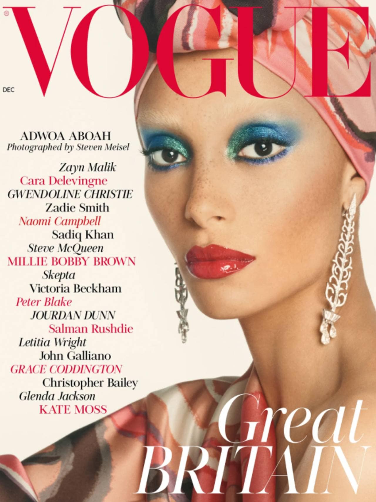 Edward Enninfuls første cover for britiske Vogue