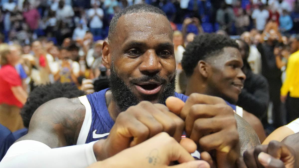 LeBron James reddet USA fra fiasko mot Sør-Sudan