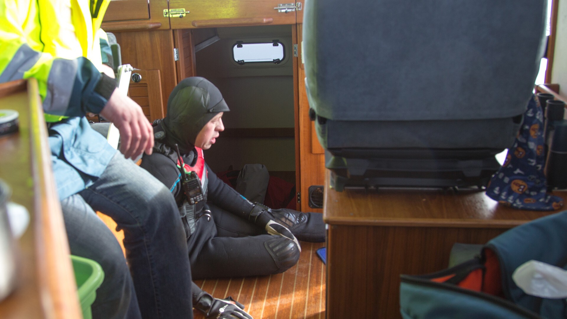 Evgueni blir sjøsyk NRK