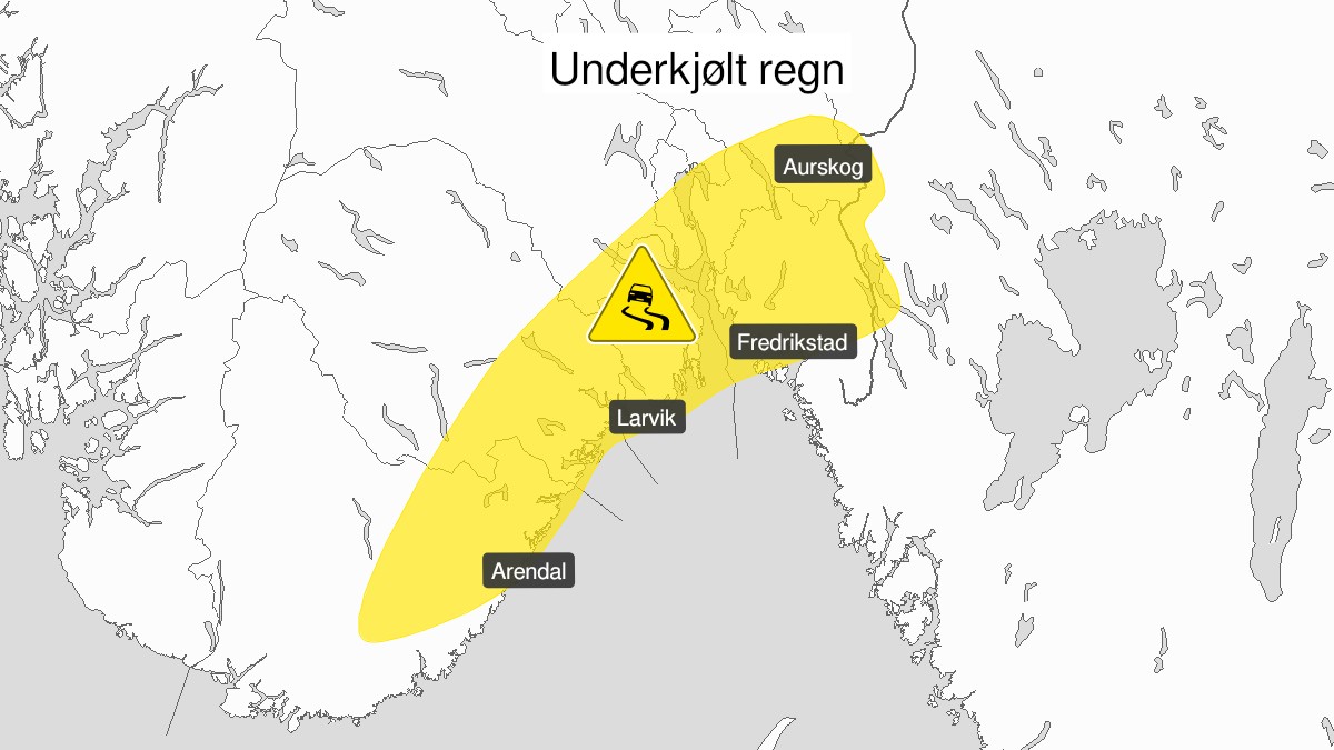 Glatte veier i øst - storm og snøskredfare i vest