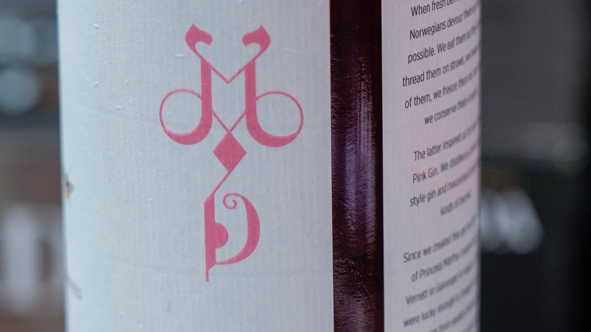 Durek Verrett og prinsesse Märtha Louise laget eget monogram