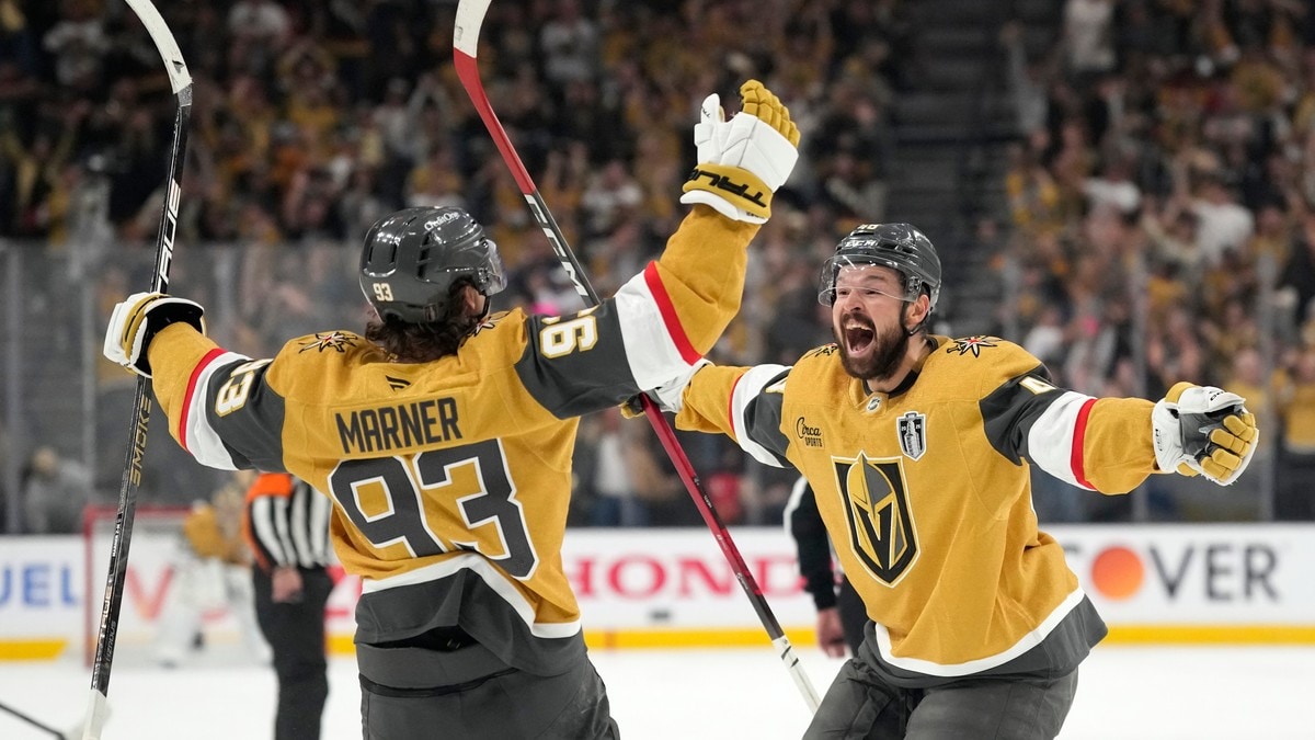 Vegas slo tilbake mot Carolina i den tredje finalekampen
