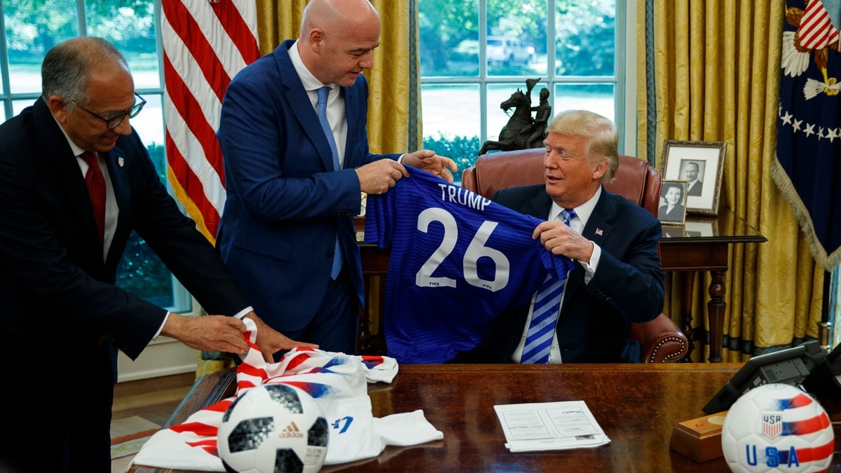 Refsar Trumps politikk eitt år før VM: – Diskriminerande og ekskluderande