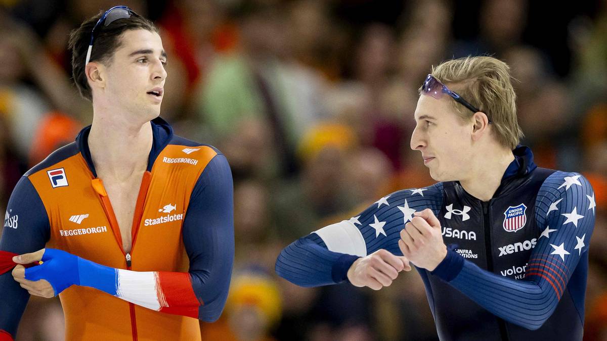 Jordan Stolz ble slått i sprint-VM