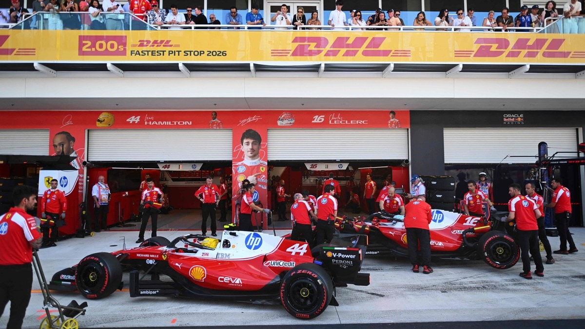 Dagens Formel 1-løp flyttes på grunn av uvær