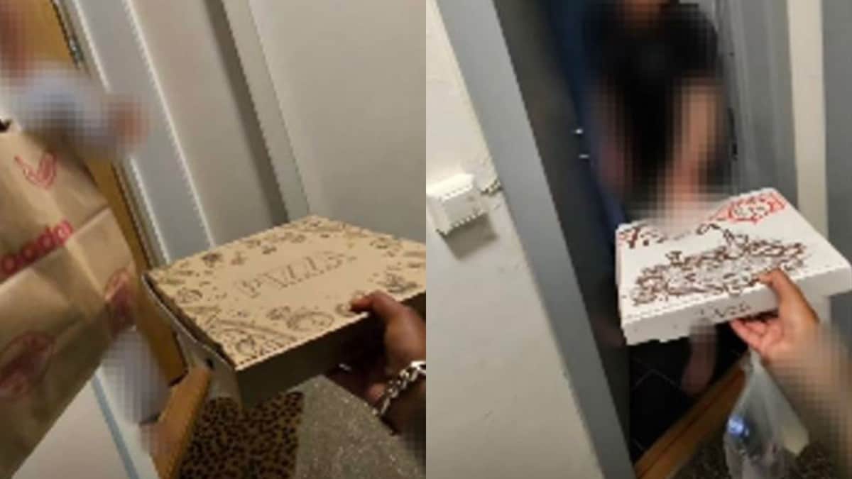 Pizzasted ut mot matbud som snikfilmer: – Helt uakseptabelt