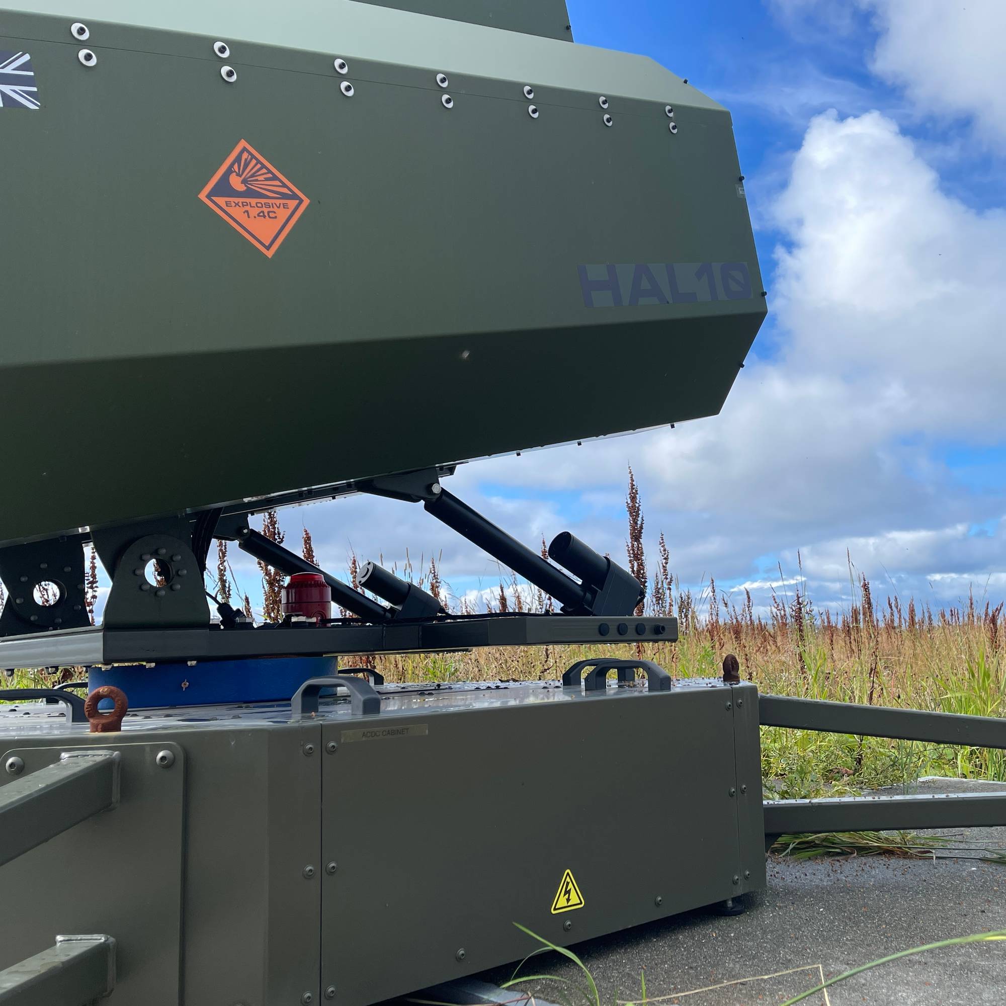 Launcher, utskytningsenhet for å ta ned droner, Luftforsvaret C-UAS, antidrone