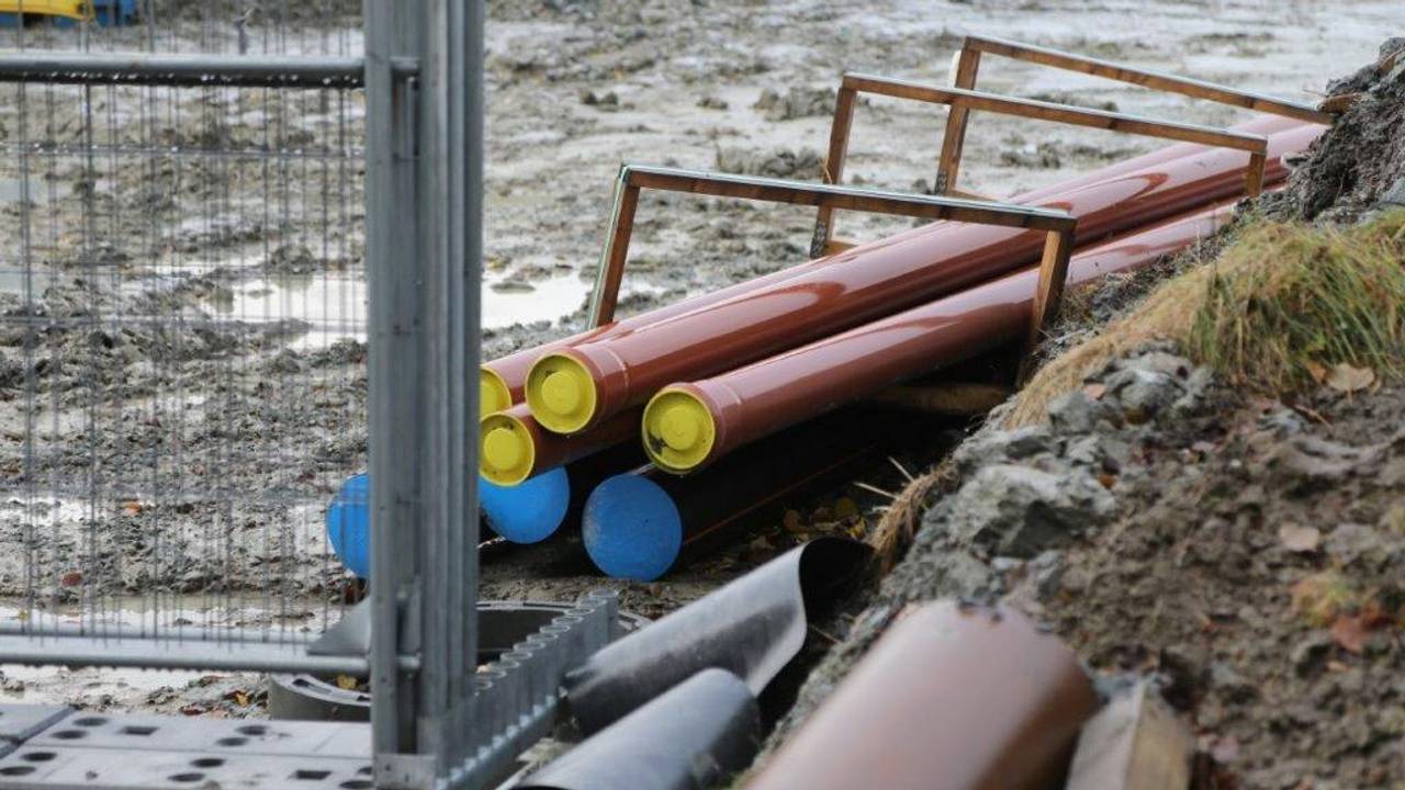 Vann- og avløpsledninger i Trondheim.