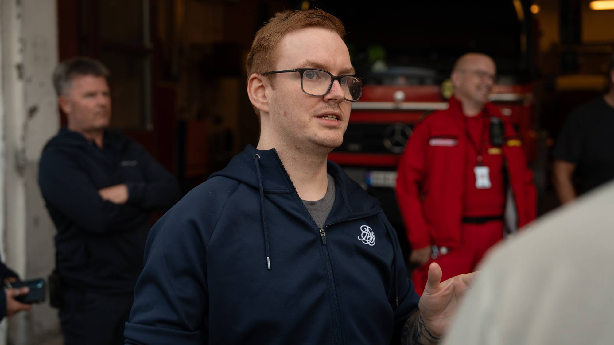 Tor-Odin Hvaal om utrykninga til hyttebrann