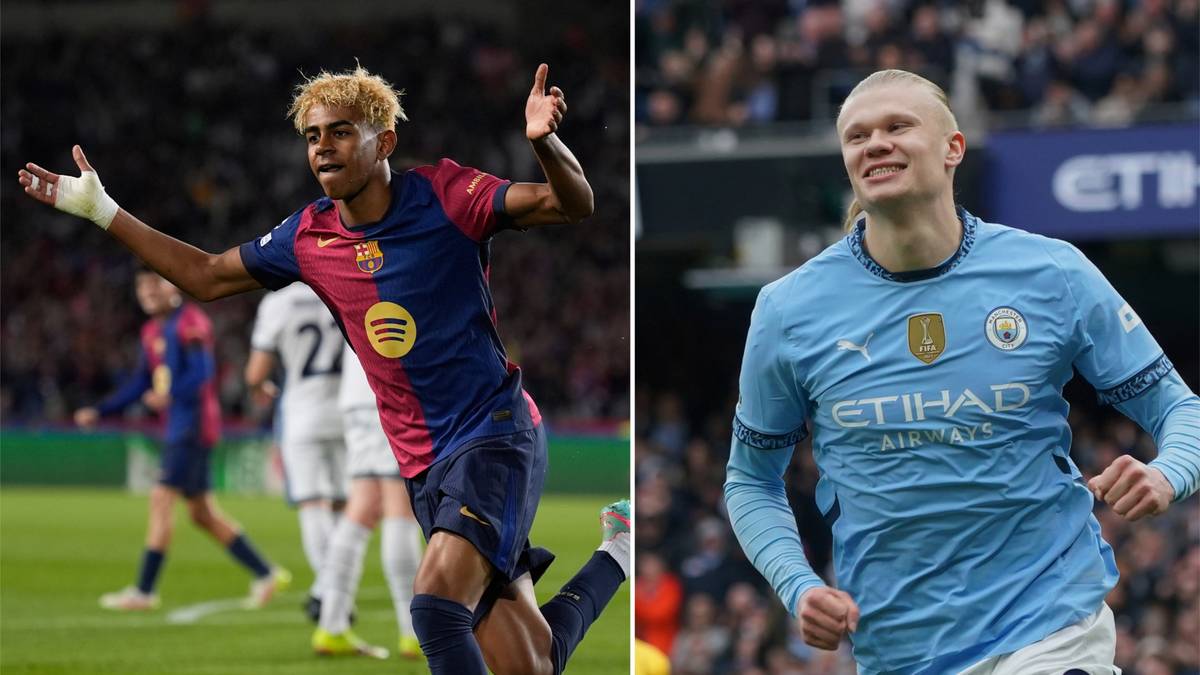 Haaland slått av Yamal – her er verdens dyreste fotballspillere