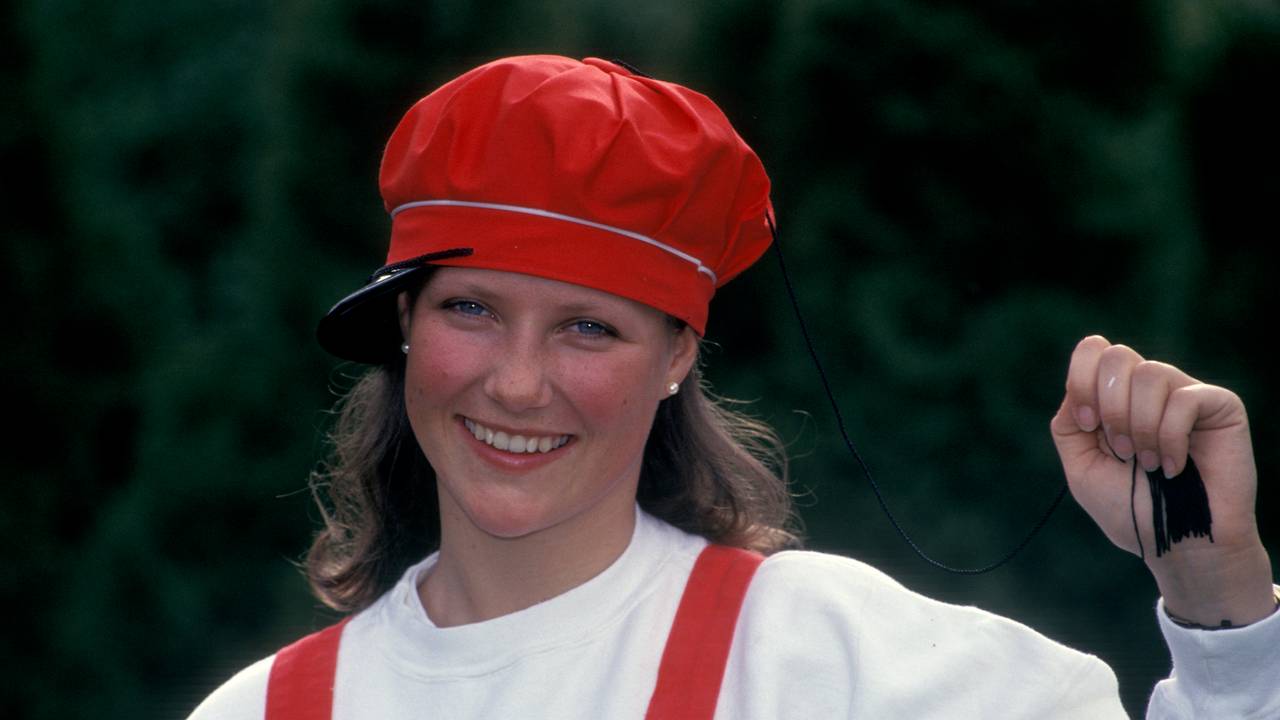 Prinsesse Märtha Louise som russ