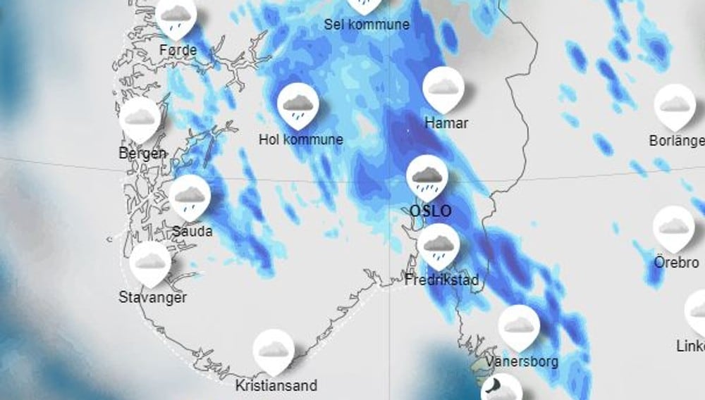 Skjermbilde værkart