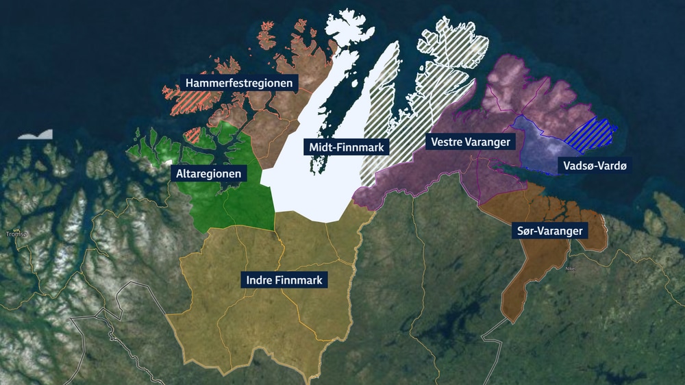 Kommuneforsker vil dele Finnmark i syv: – Skal ikke ha sentralisering ...