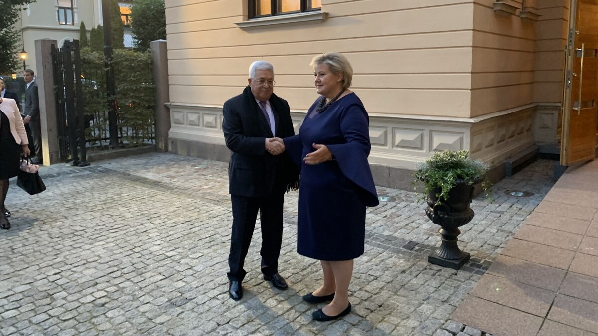 Palestinas president på besøk – Siste nytt – NRK