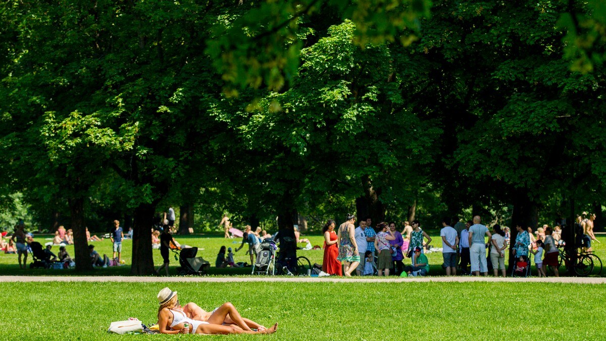 Sommer i Oslo - Foto: Grøtt, Vegard Wivestad/NTB scanpix