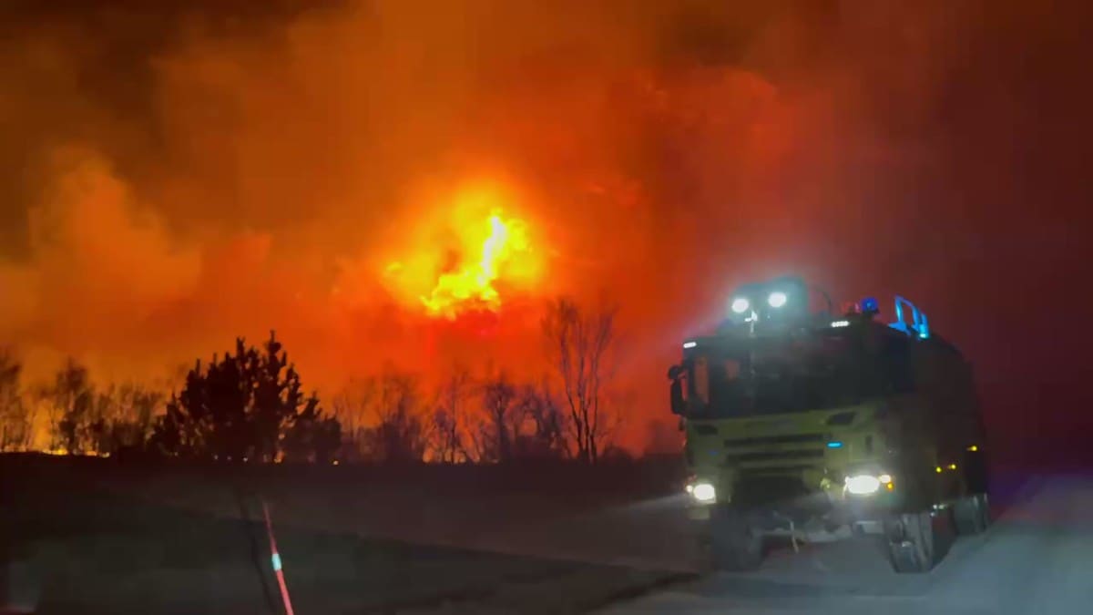 Ny video viser korleis brannen spreidde seg: – Som eit inferno