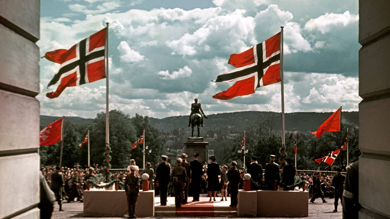 Slottet 7.juni 1945