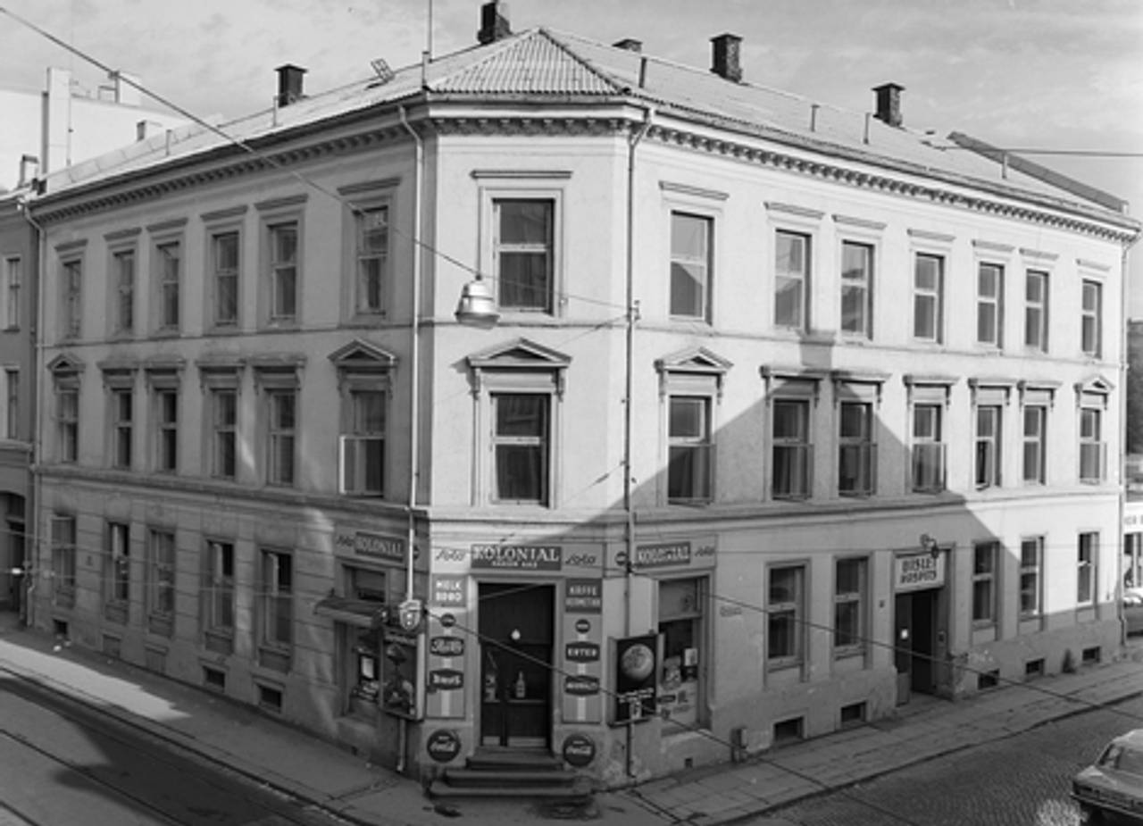 Bilde fra 1972 av Dalsbergstien 21, der Det norske forbundet av 1948 ble stiftet