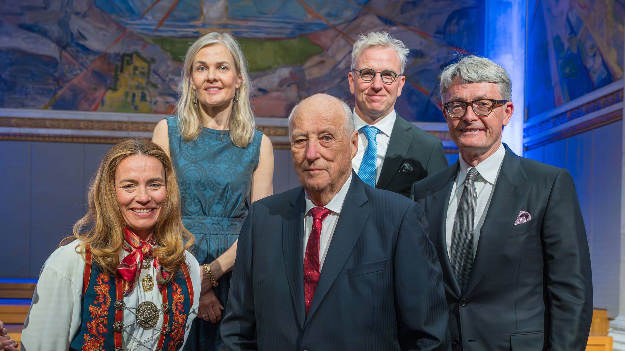 Utdeling av kreftforskingsprisen 2026 i Universitetets aula i Oslo