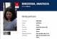 Reuters Skjermdump fra Interpol sine nettsider som ettersøkte Anastasiia i dagene etter bombingen.