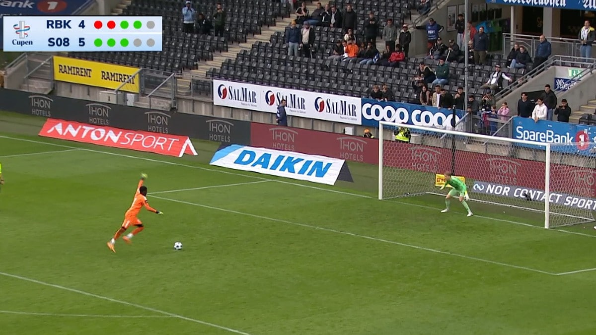Sarpsborg slo Rosenborg i cupen: Keeperen ble straffehelt