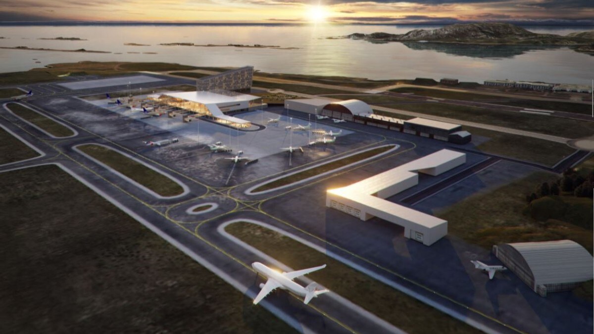 Trønder-ordfører kritiserer flyplass-prosjekt i Bodø: – Veldig bekymret for planene