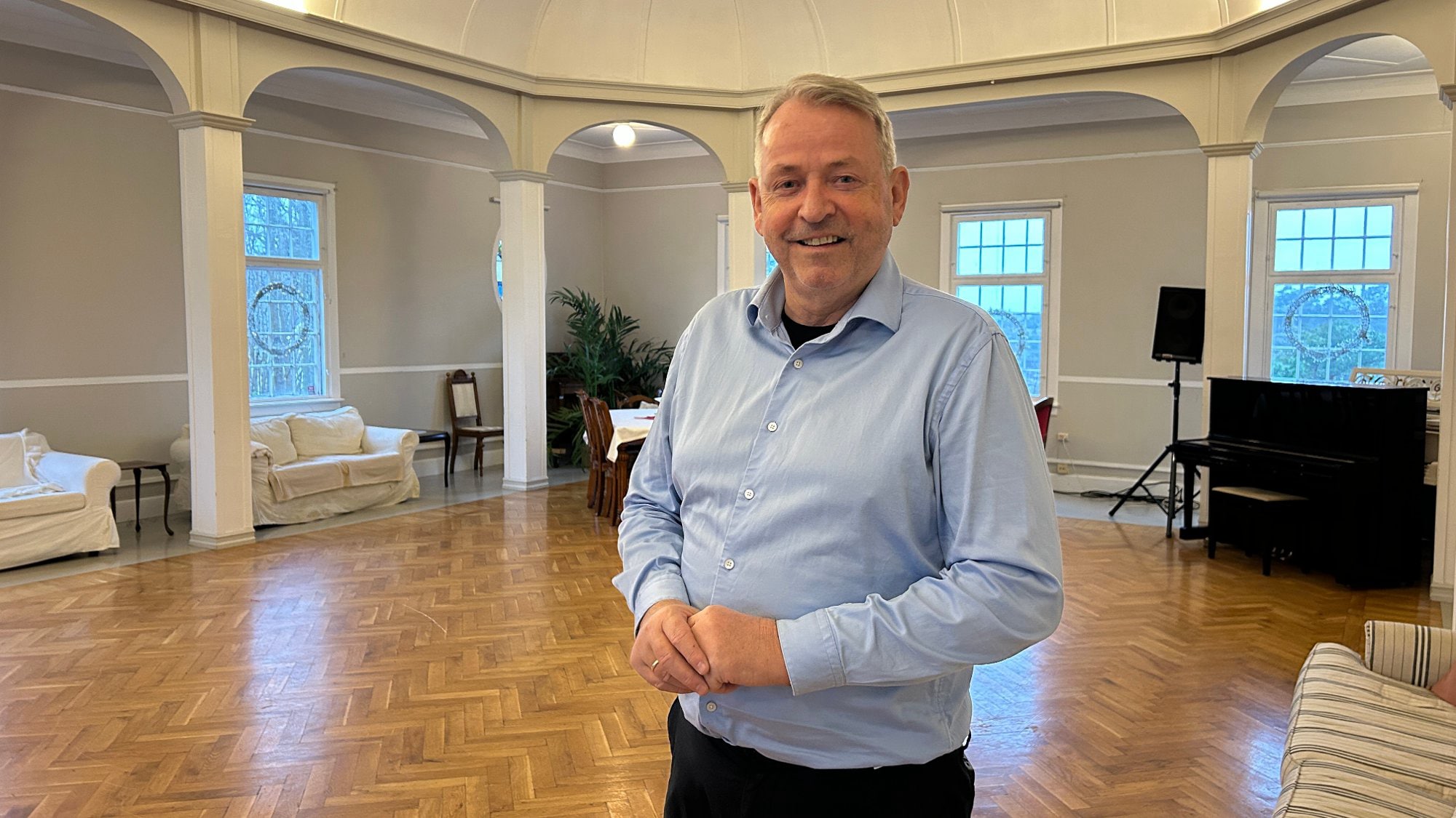 Lars Rise , daglig leder på Langesund bad