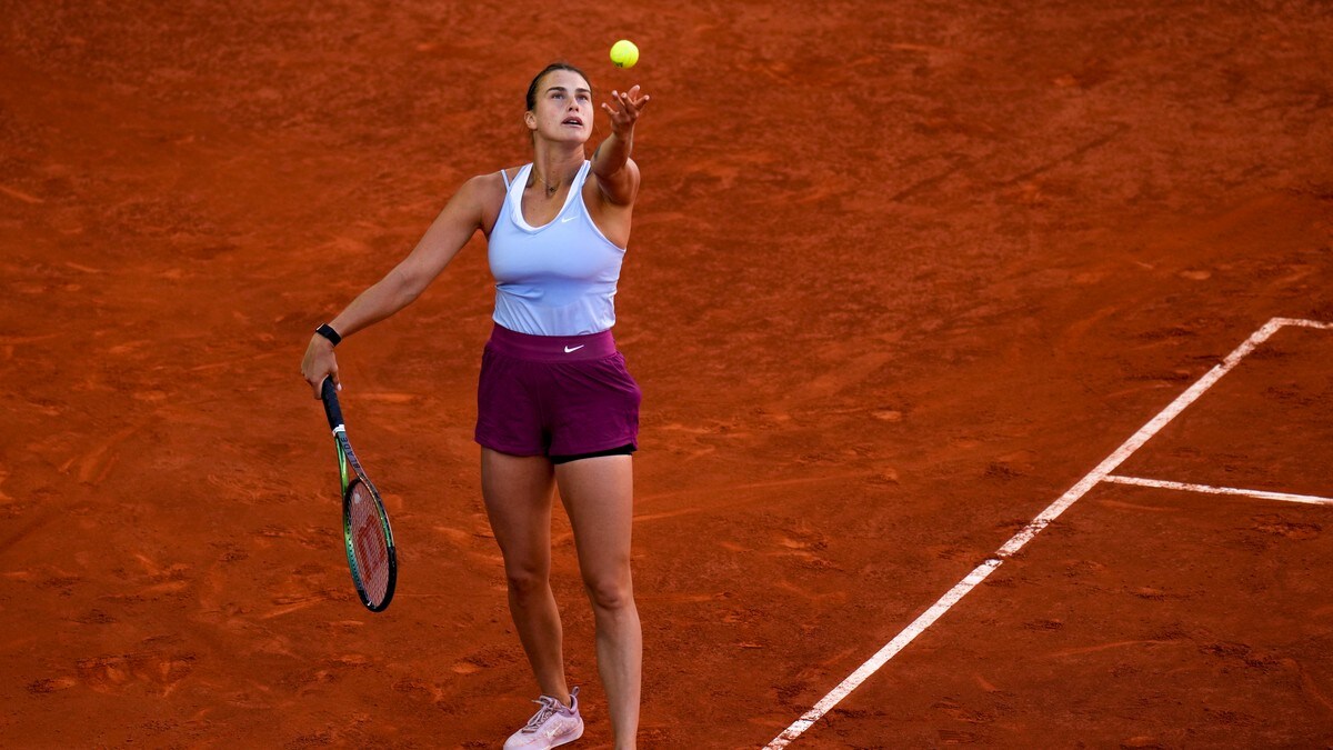 Sabalenka til topps i Madrid Open