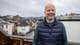 Bjarte M. Johannesen / NRK Finansbyråd i Trondheim kommune, Kjetil Reinskou (H). Han står på en takterasse i en bygård i bydelen Lademoen i Trondheim.